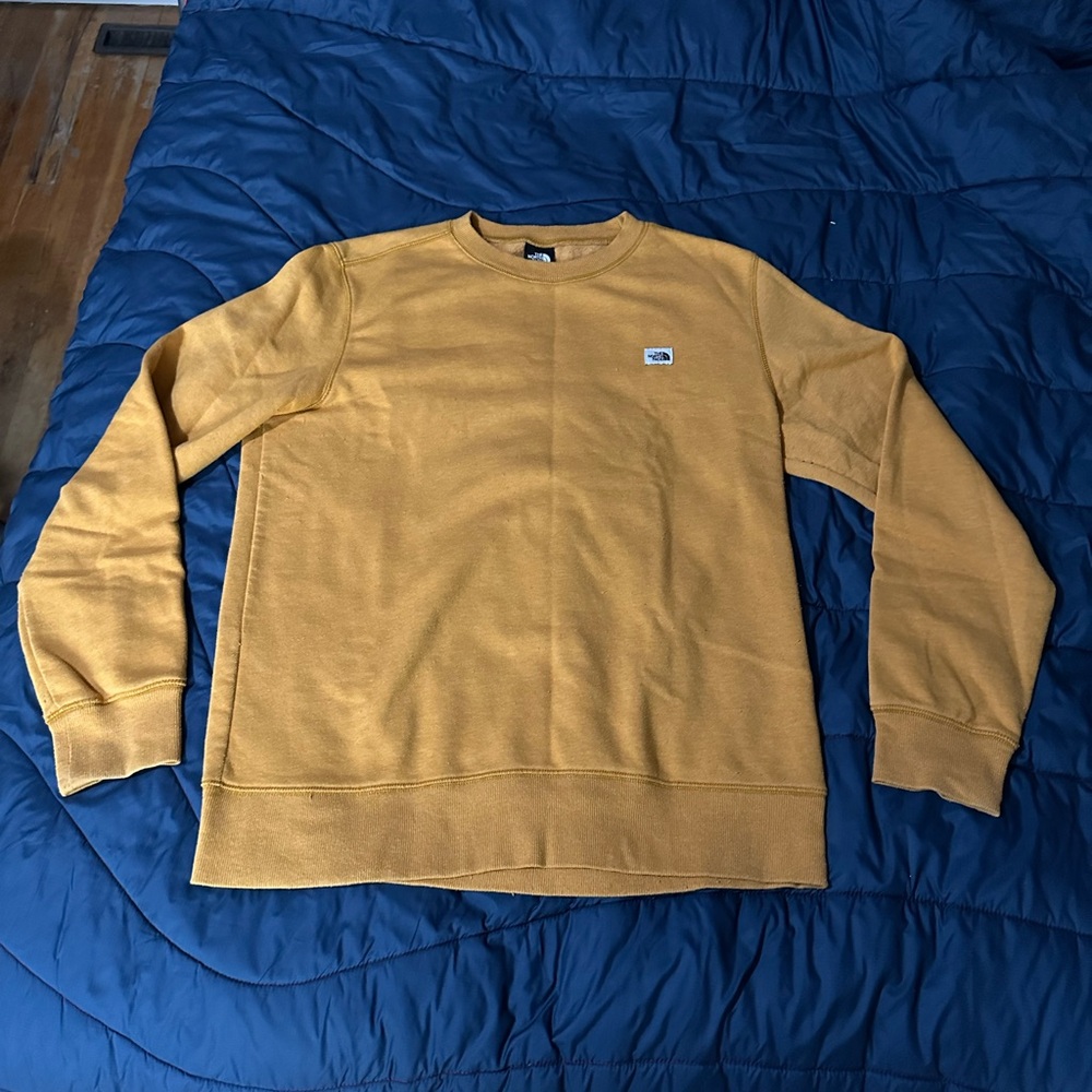 The North Face Yellow Crewneck Sweater